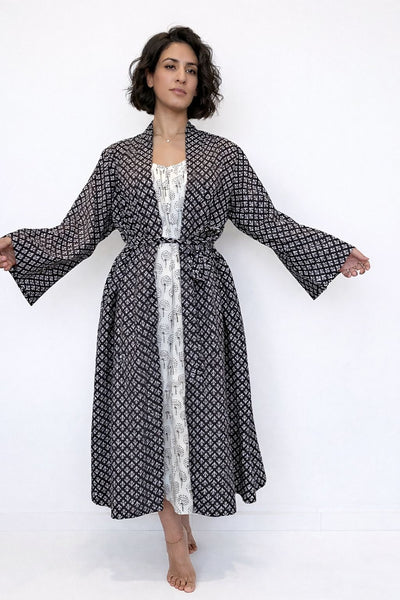 Robe Black And White