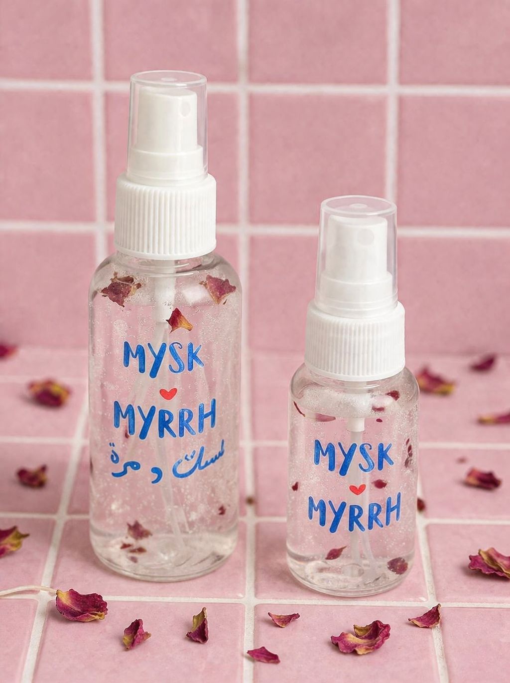 Rose water + myrrh infused face mist