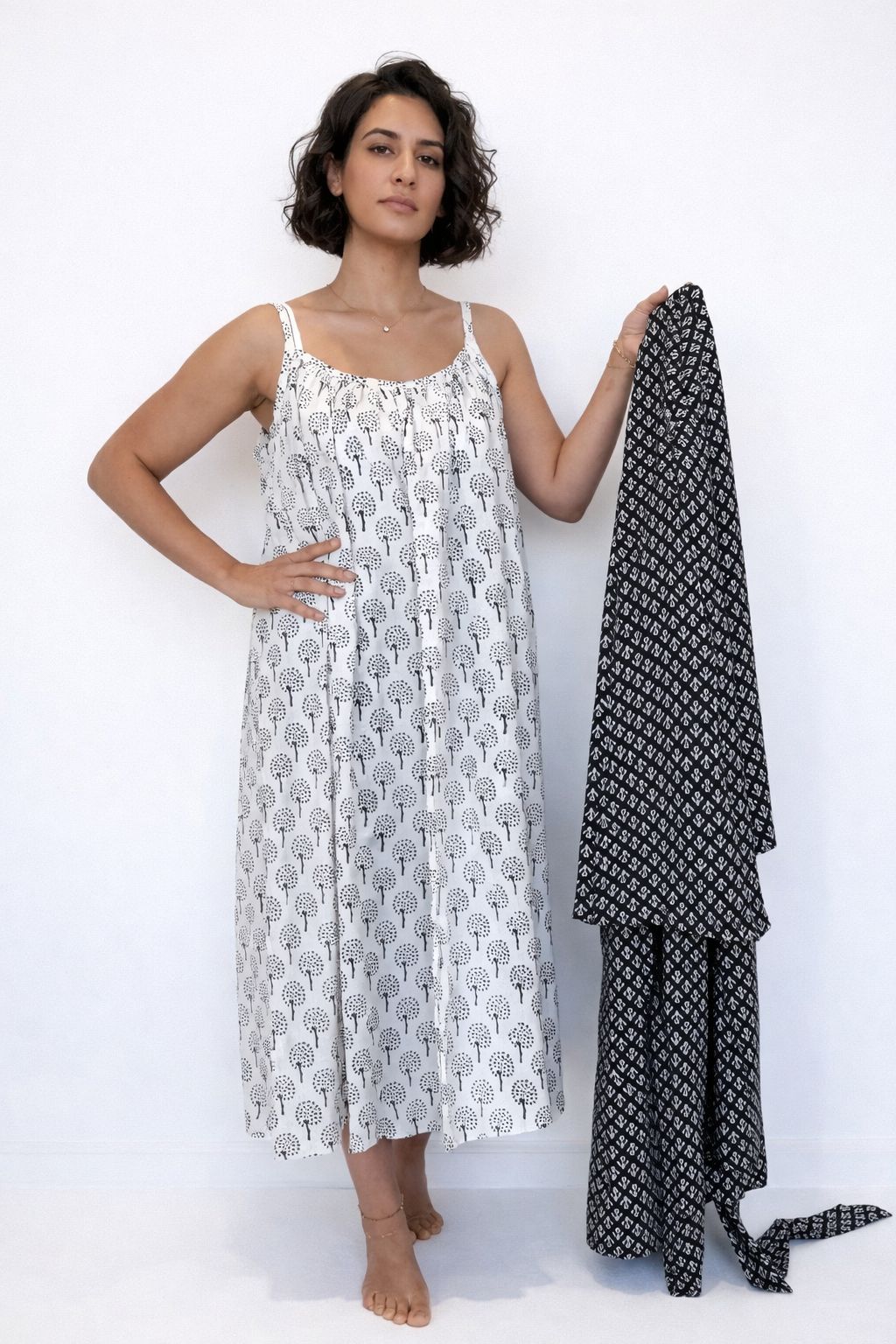 Robe Black And White