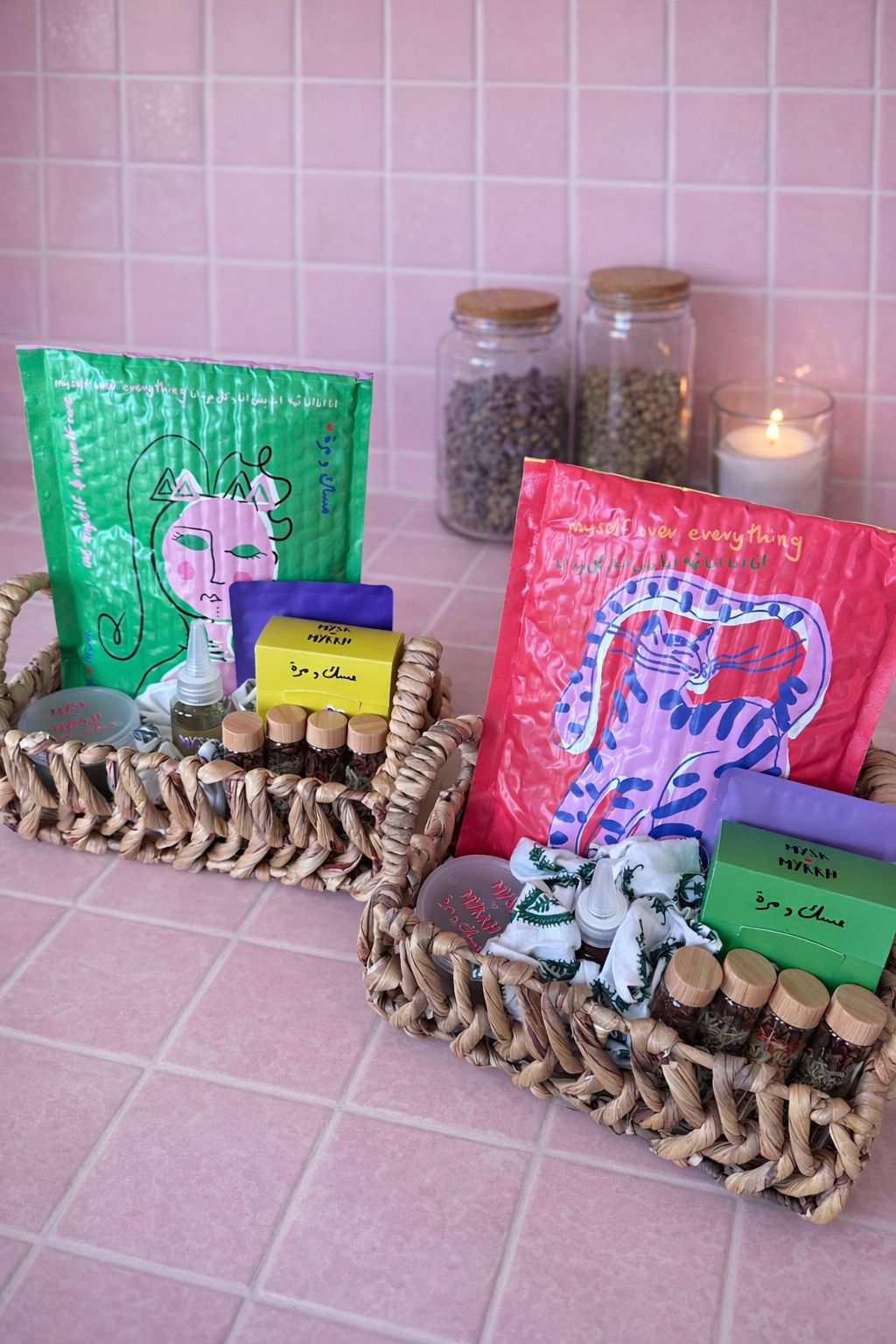 Mini Gift Set - Hair / Body / Tea's