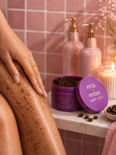 Coffee Scrub - rough areas